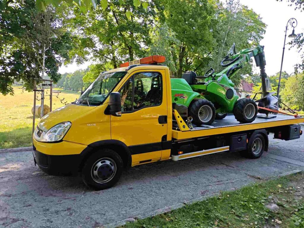 transport traktora Kraków