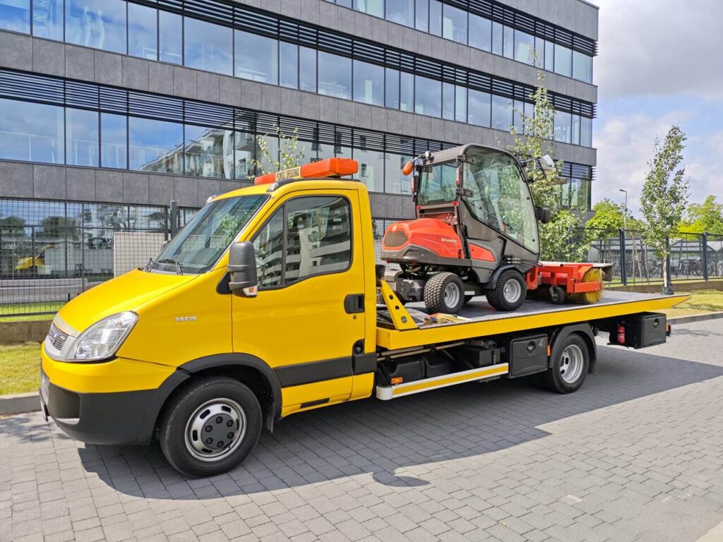 transport maszyn komunalnych i drogowych Kraków